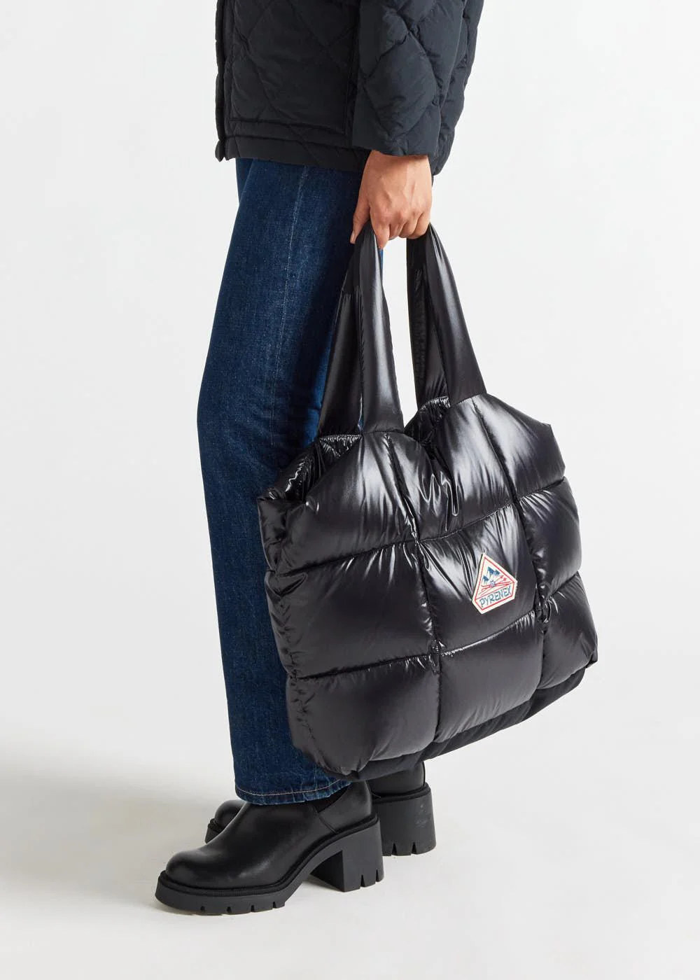 Sac Pyrenex Billie en duvet naturel Black - Image 3
