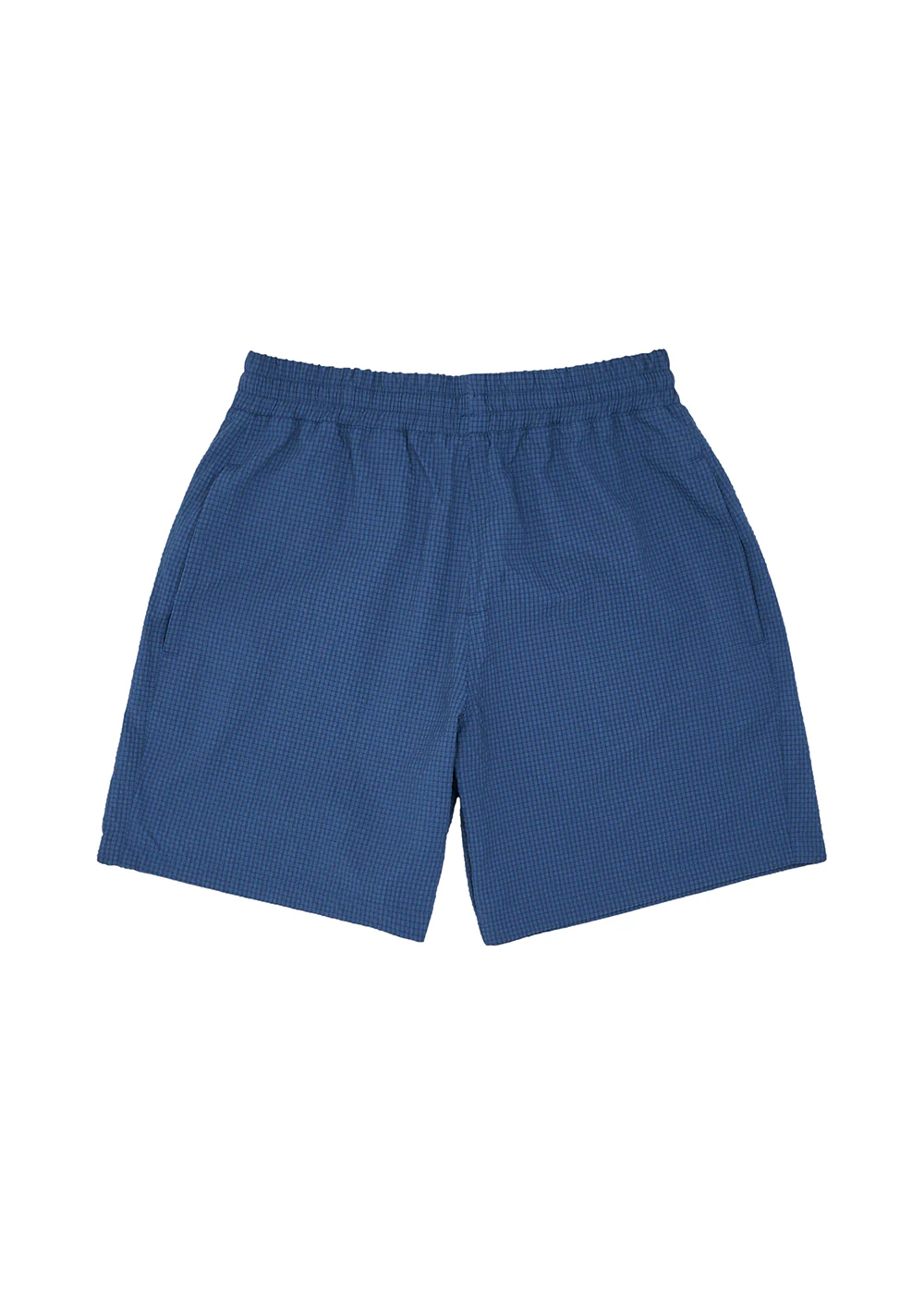 Short homme en tissu léger Horzain bleu - Image 2