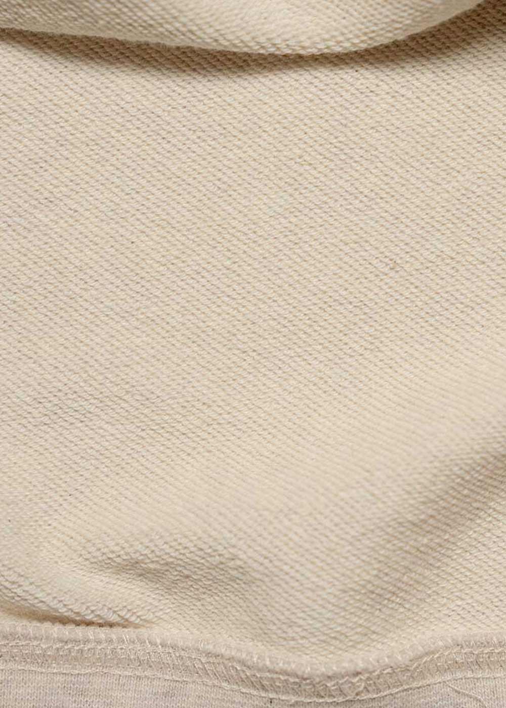 Sweatshirt unisexe en coton biologique Pyrenex Cliff crème - Image 9