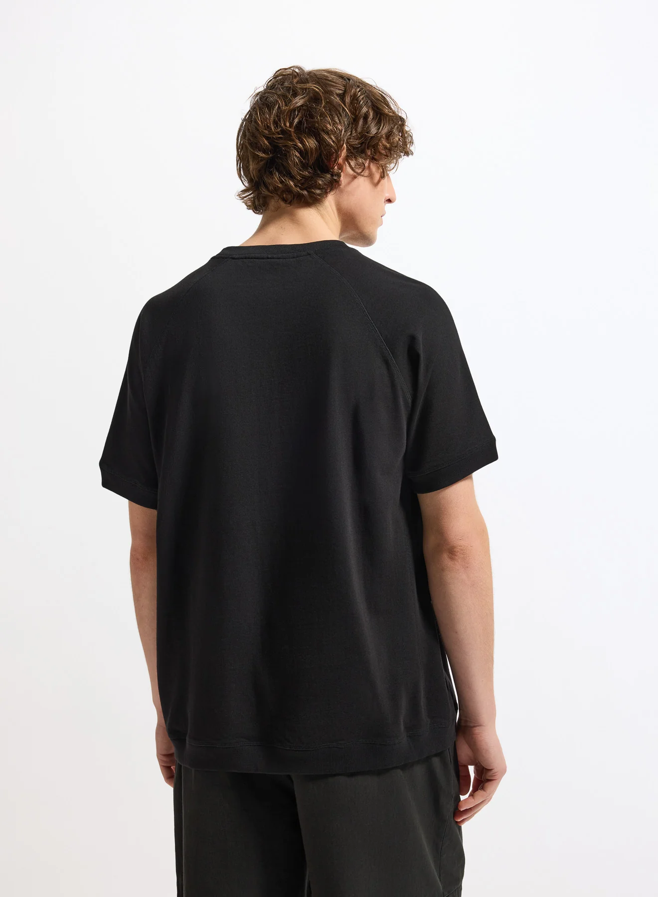 T-shirt épais en coton bio unisexe Pyrenex Peak noir - Image 3