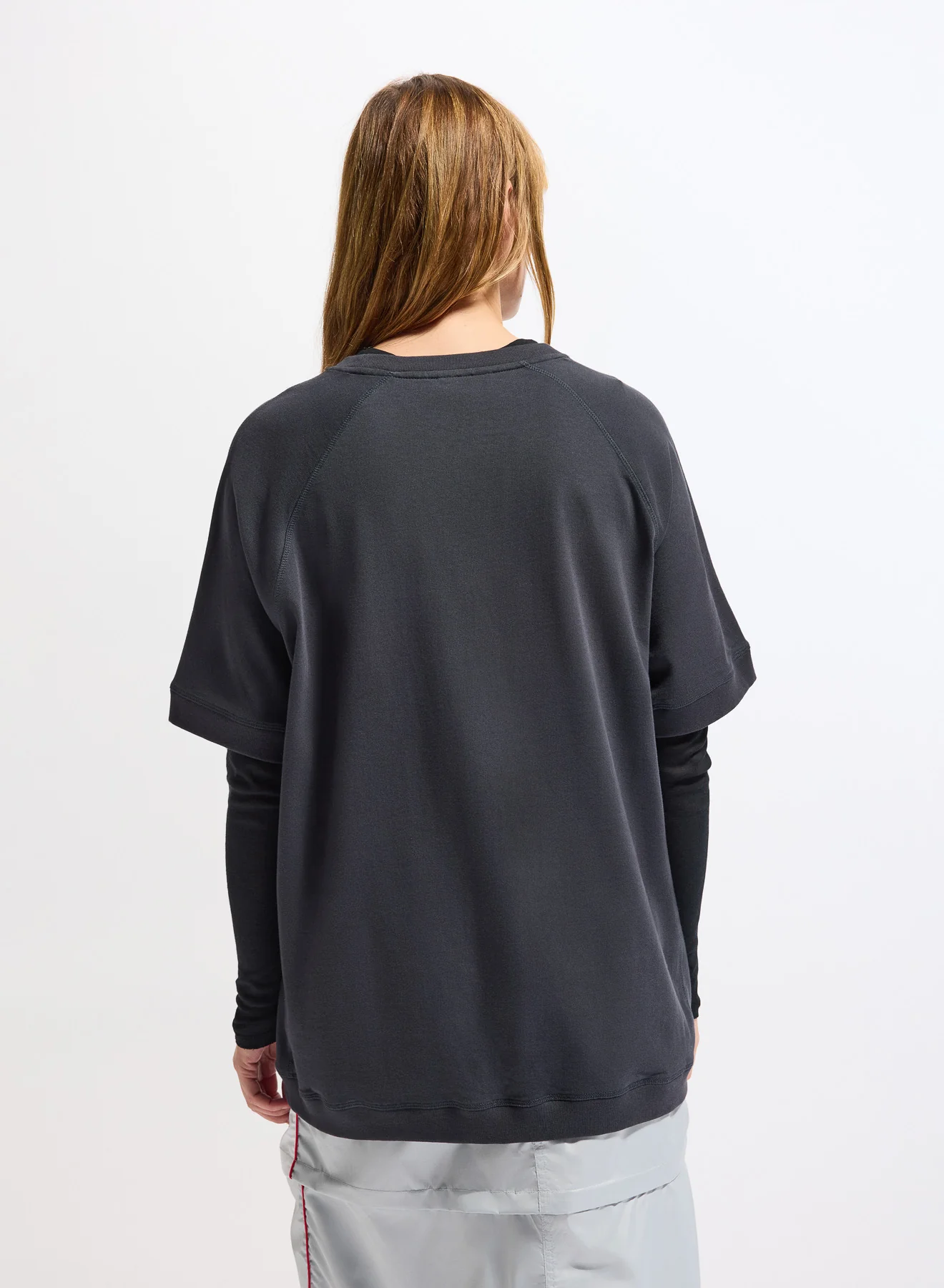 T-shirt épais en coton bio unisexe Pyrenex Peak bleu foncé - Image 5