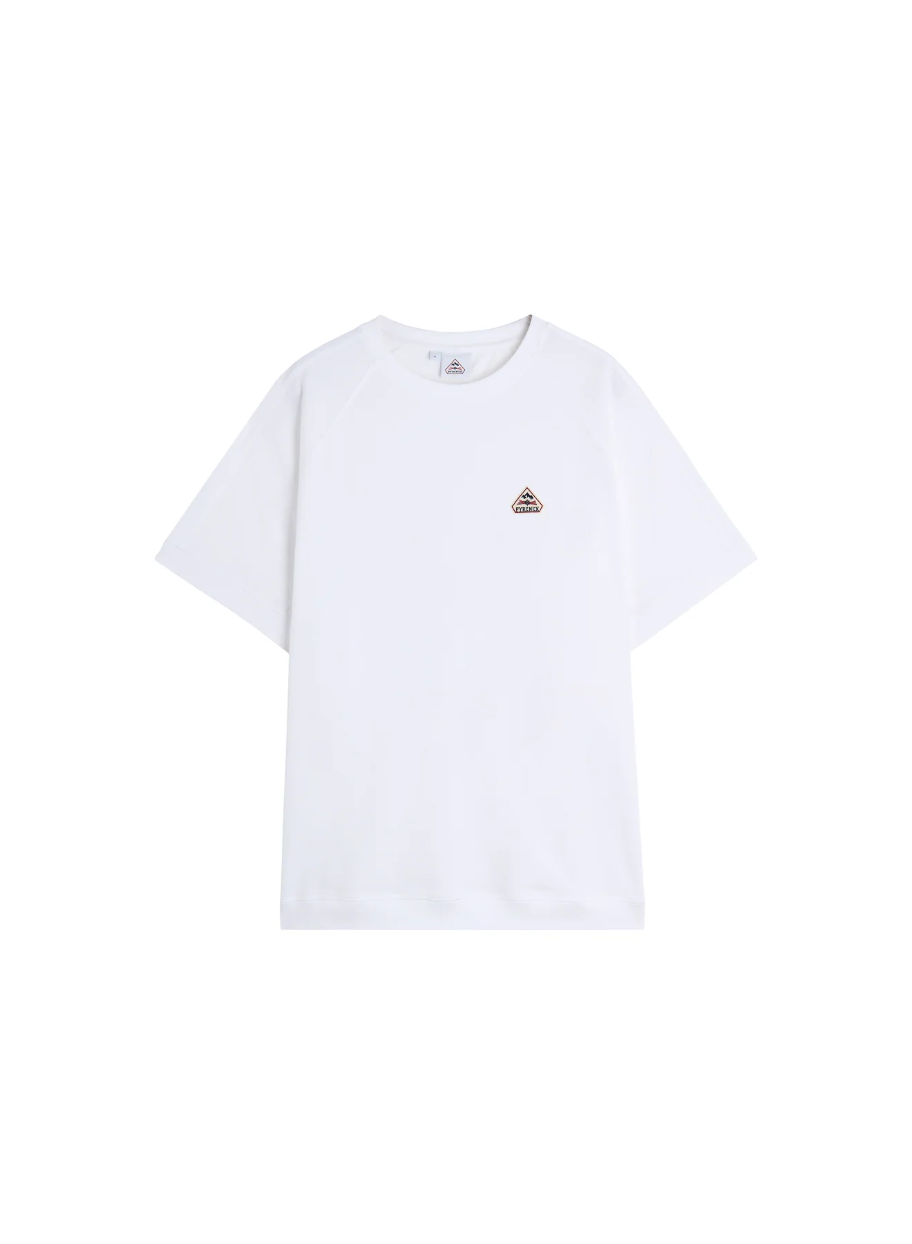 T-shirt épais en coton bio unisexe Pyrenex Peak blanc - Image 4