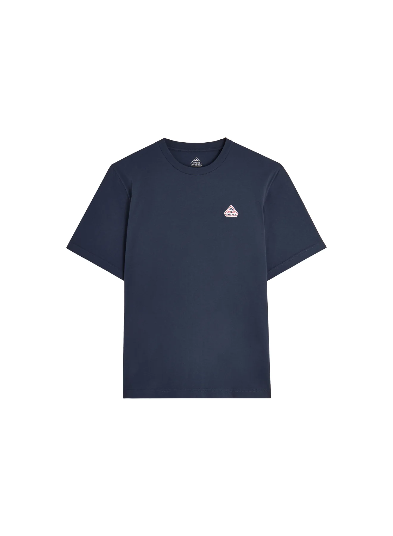 T-shirt unisexe en coton biologique Pyrenex Classic bleu marine - Image 7