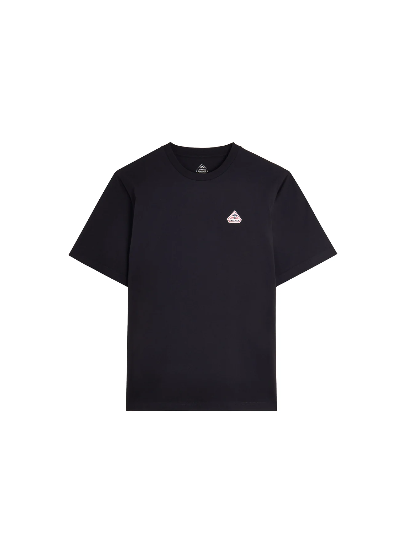 T-shirt unisexe en coton biologique Pyrenex Classic noir - Image 7