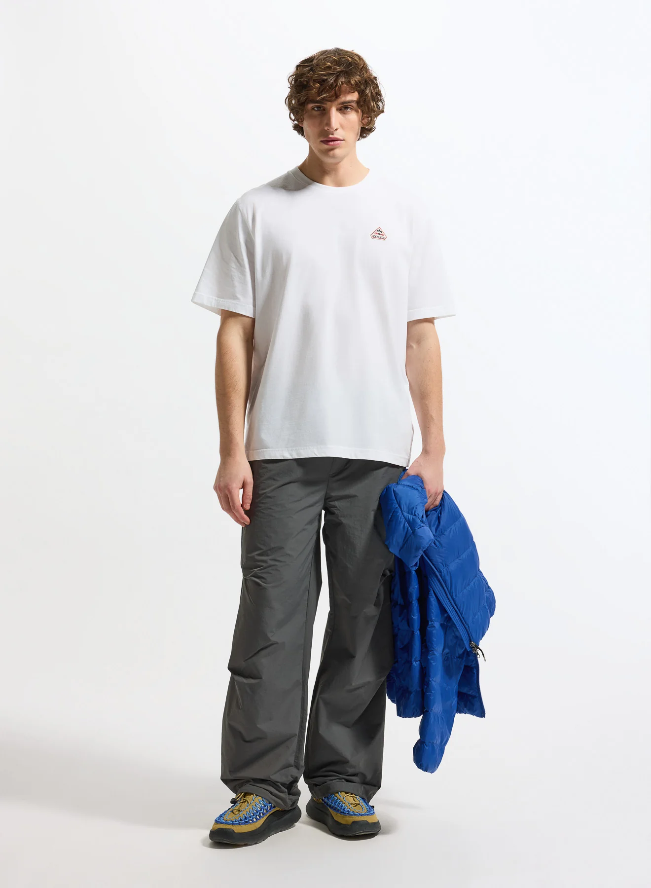 T-shirt unisexe en coton biologique Pyrenex Classic blanc - Image 3