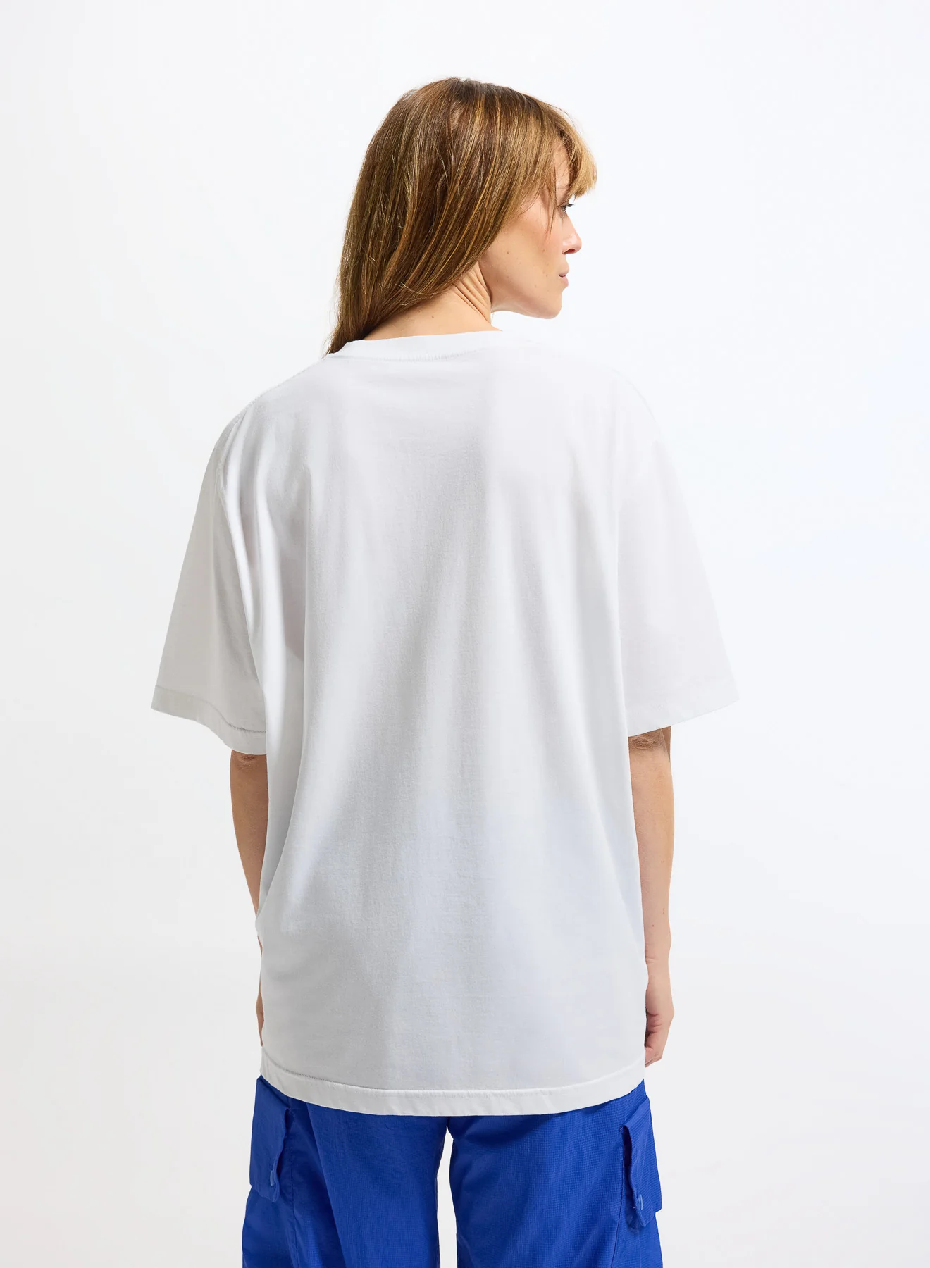 T-shirt unisexe en coton biologique Pyrenex Classic blanc - Image 6