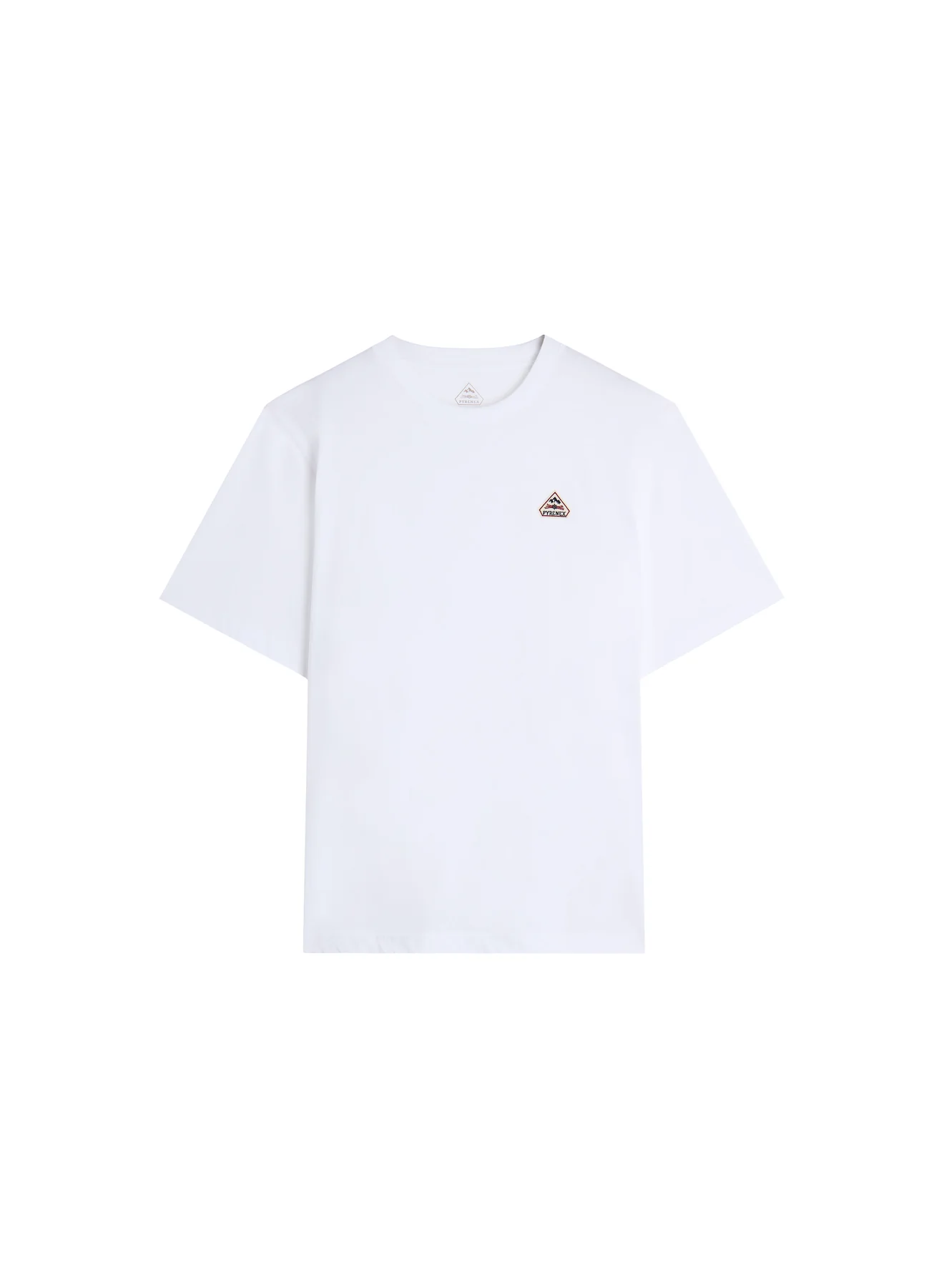T-shirt unisexe en coton biologique Pyrenex Classic blanc - Image 7
