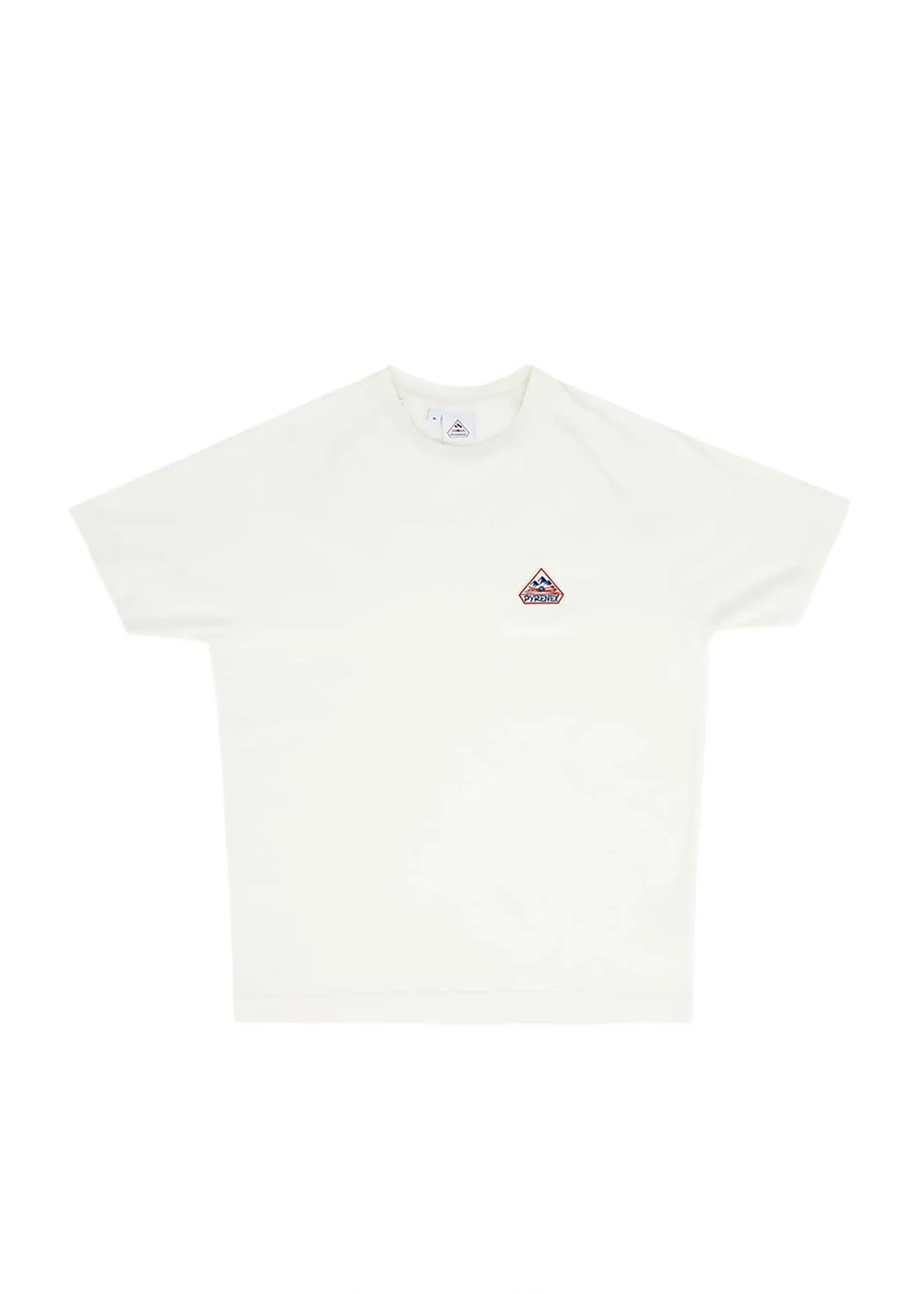 T-shirt unisexe en coton biologique Pyrenex Corto White - Image 5