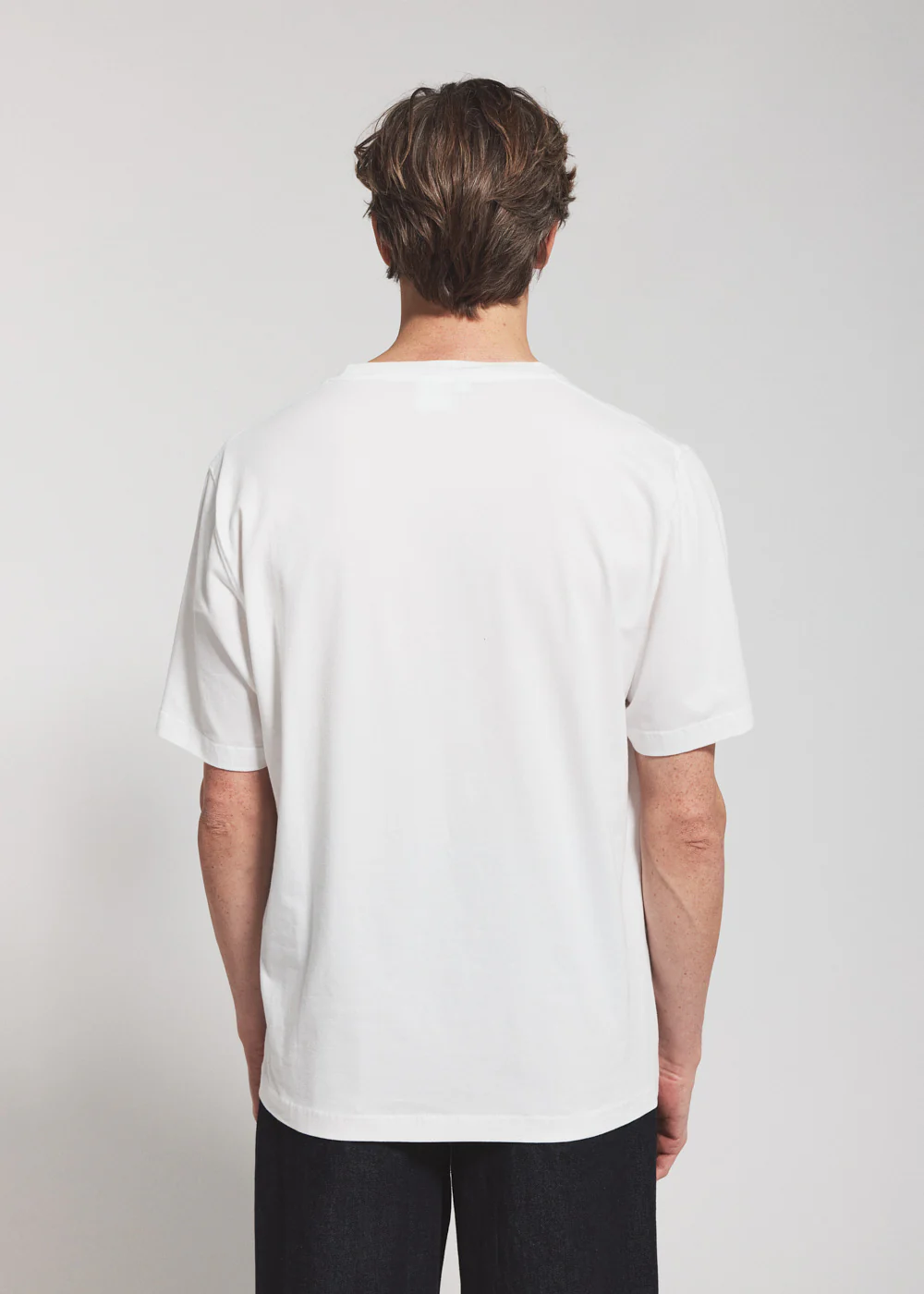 T-shirt unisexe col rond en coton biologique Pyrenex Pike blanc - Image 4