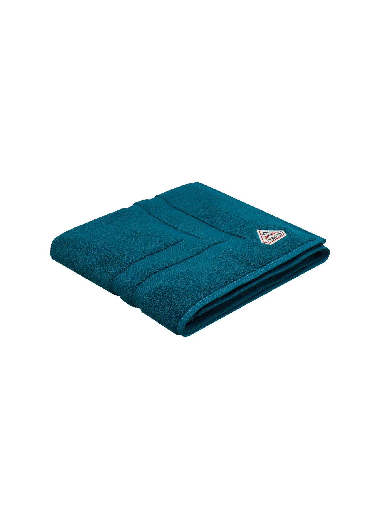 Tapis de bain bleu paon Hana - Image 2