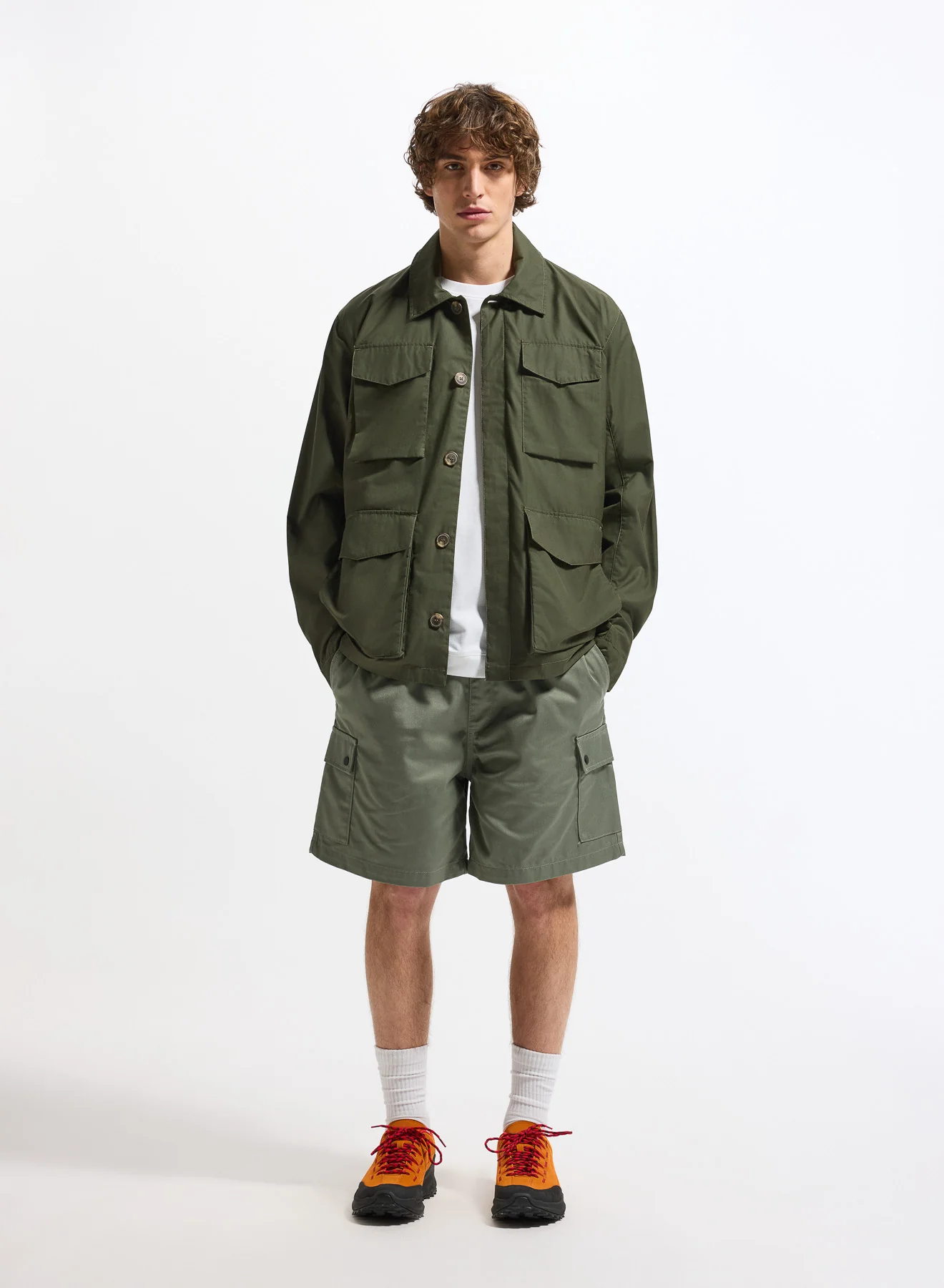 Veste légère homme Pyrenex Field kaki foncé - Image 2