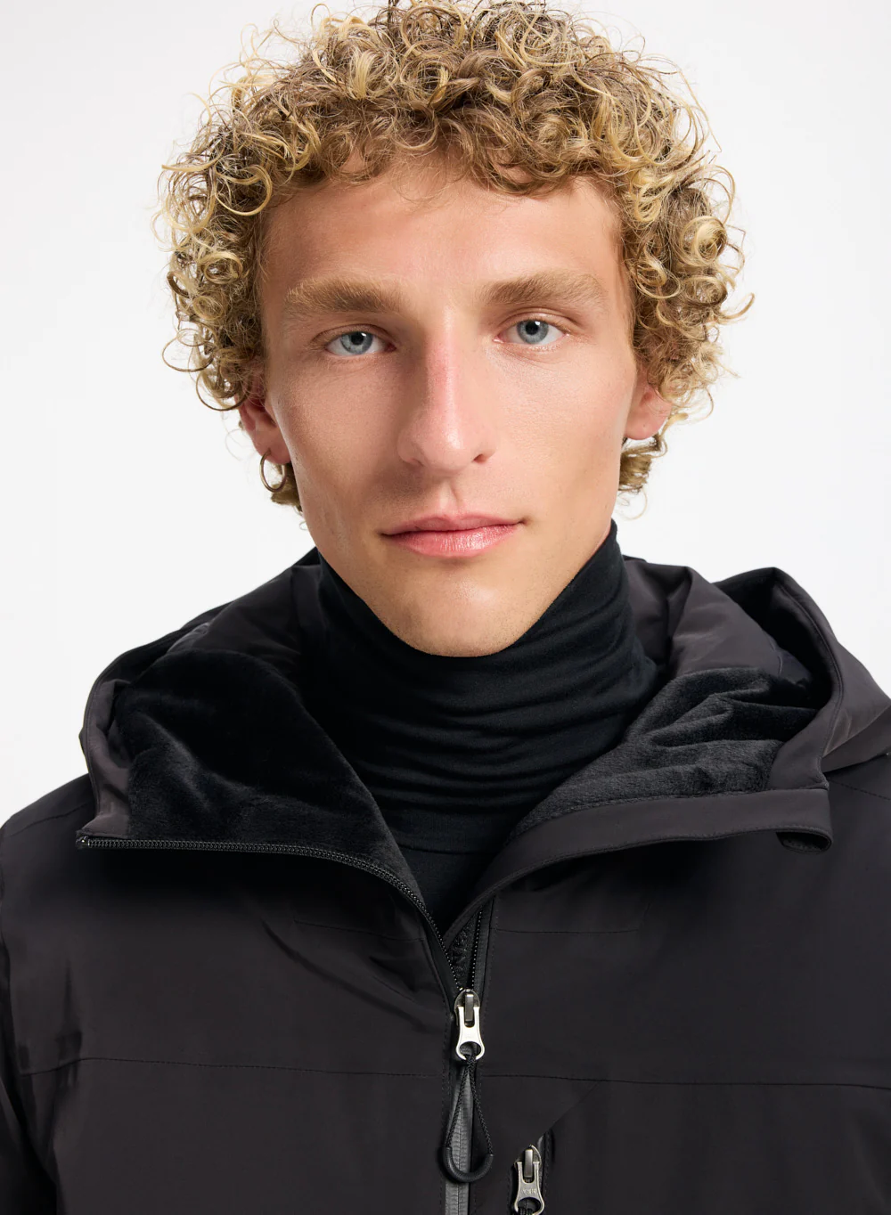 Veste parka imperméable homme Pyrenex Gravity 2 en duvet naturel noire - Image 6