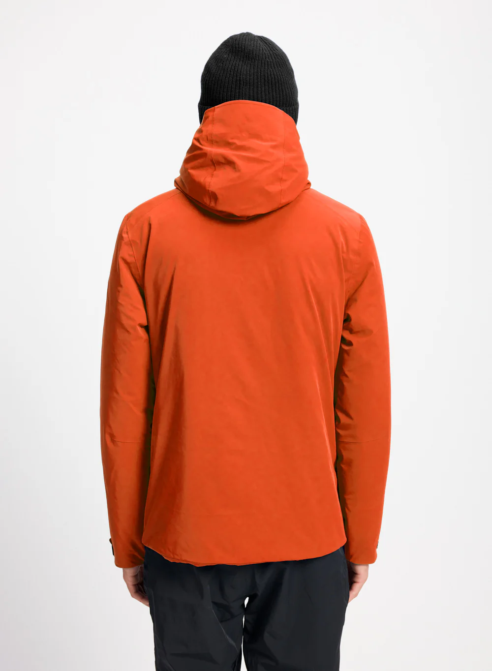 Veste parka imperméable homme Pyrenex Gravity 2 en duvet naturel orange - Image 4