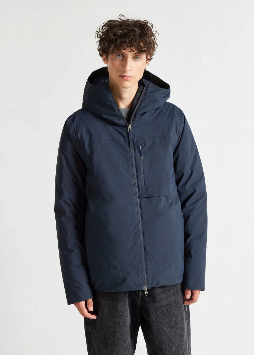 Veste parka imperméable homme Pyrenex Gravity en duvet naturel Deep ink - Image 2