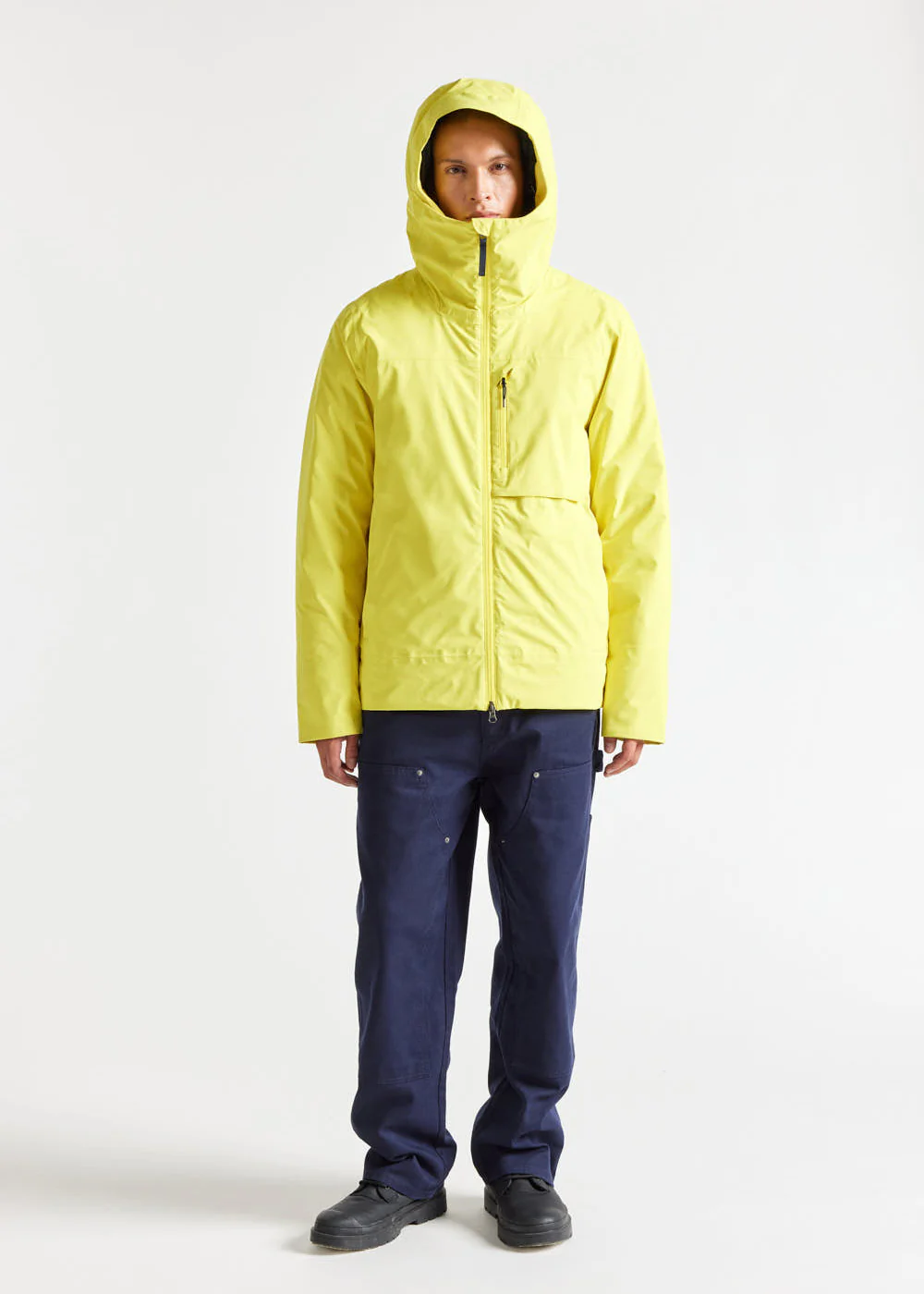 Veste parka imperméable homme Pyrenex Gravity en duvet naturel Illuminating