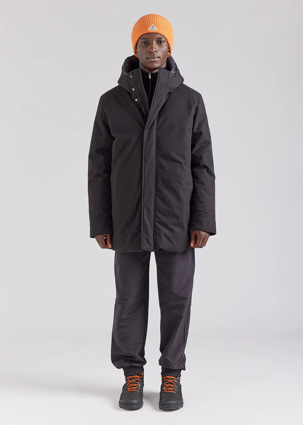 Manteau parka homme Pyrenex Balme Noire - Image 2