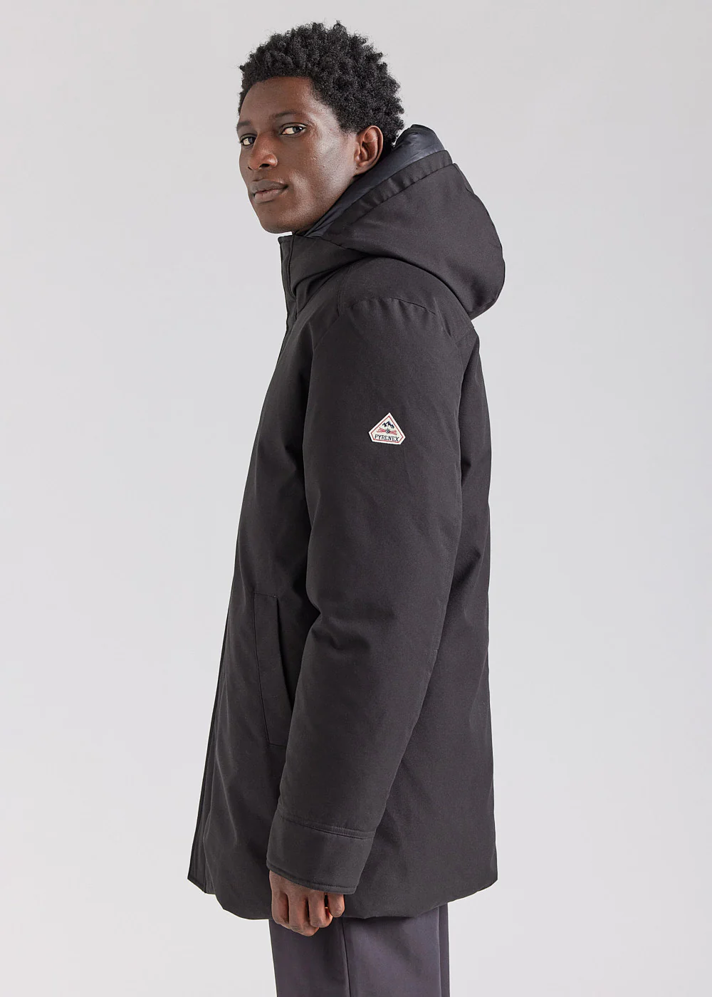 Manteau parka homme Pyrenex Balme Noire - Image 3